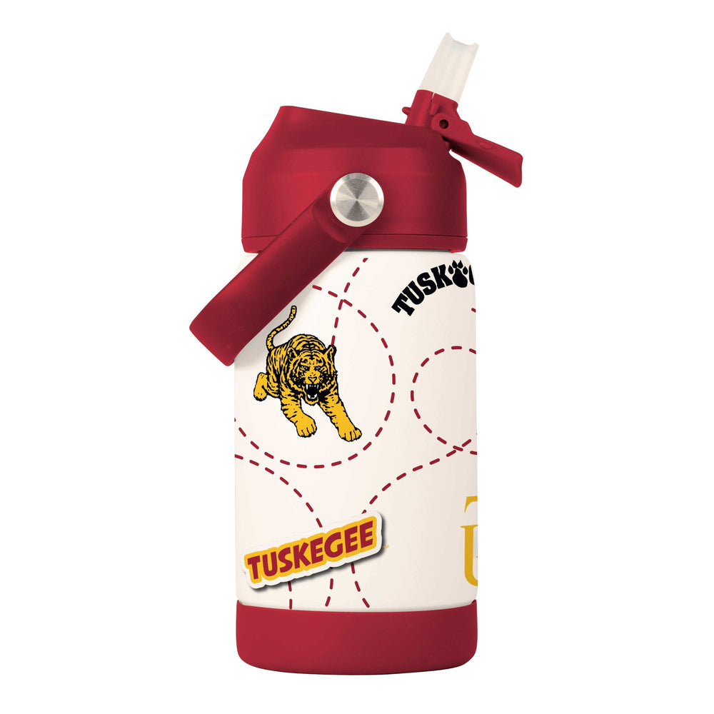 Tuskegee 12oz Mascot SS Kids Bottle - Logo Brands - Flyclothing LLC