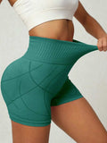High Waist Active Shorts - Trendsi - Flyclothing LLC