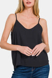Zenana Two Layered Spaghetti Strap Cami - Trendsi - Flyclothing LLC