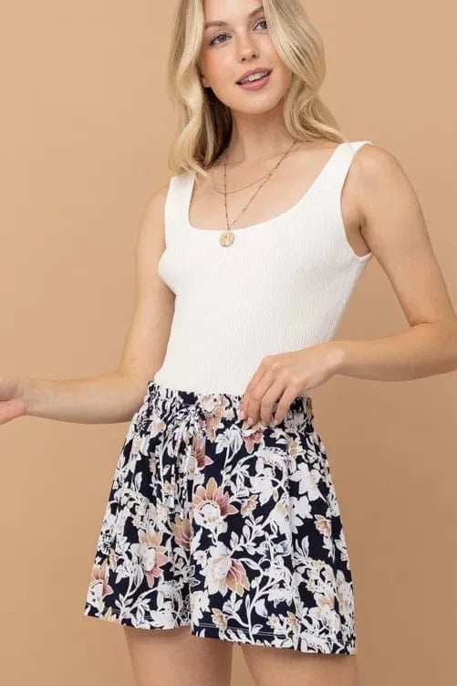 And The Why Wrinkle-free Stretchy Cooling Fabric Shorts - Trendsi - Flyclothing LLC