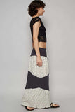 POL Contrast Floral Drawstring Wide Leg Pants - Trendsi - Flyclothing LLC