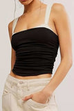 Square Neck Wide Strap Cami - Trendsi - Flyclothing LLC