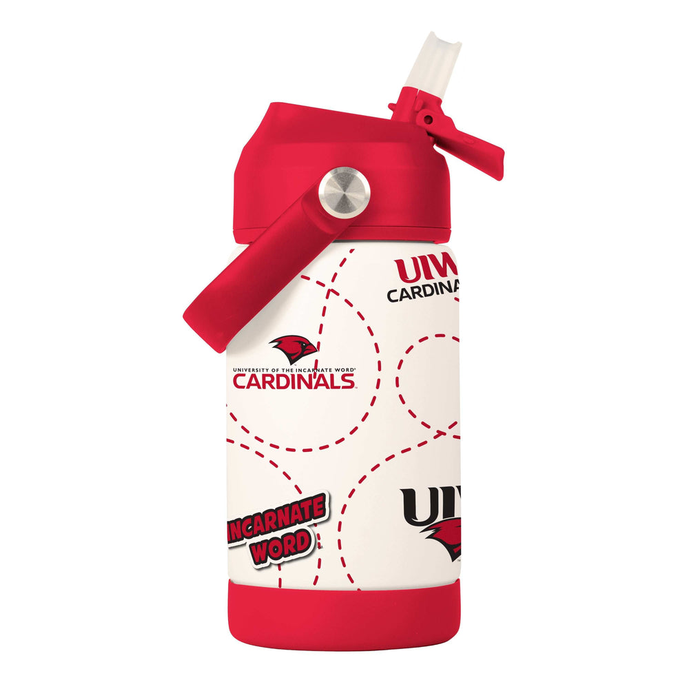 Incarnate Word 12oz Mascot SS Kids Bottle - Logo Brands - Flyclothing LLC