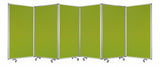 212 X 1 X 71 Green Metal 6 Panel Screen - Homeroots - Flyclothing LLC