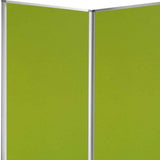 318" X 1" X 71" Green, Metal, 9 Panel, Screen - Homeroots