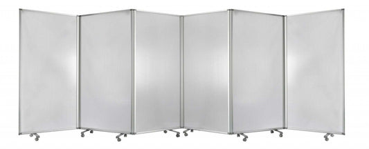 212 X 1 X 71 Clear Metal 6 Panel Resilient Screen - Homeroots - Flyclothing LLC