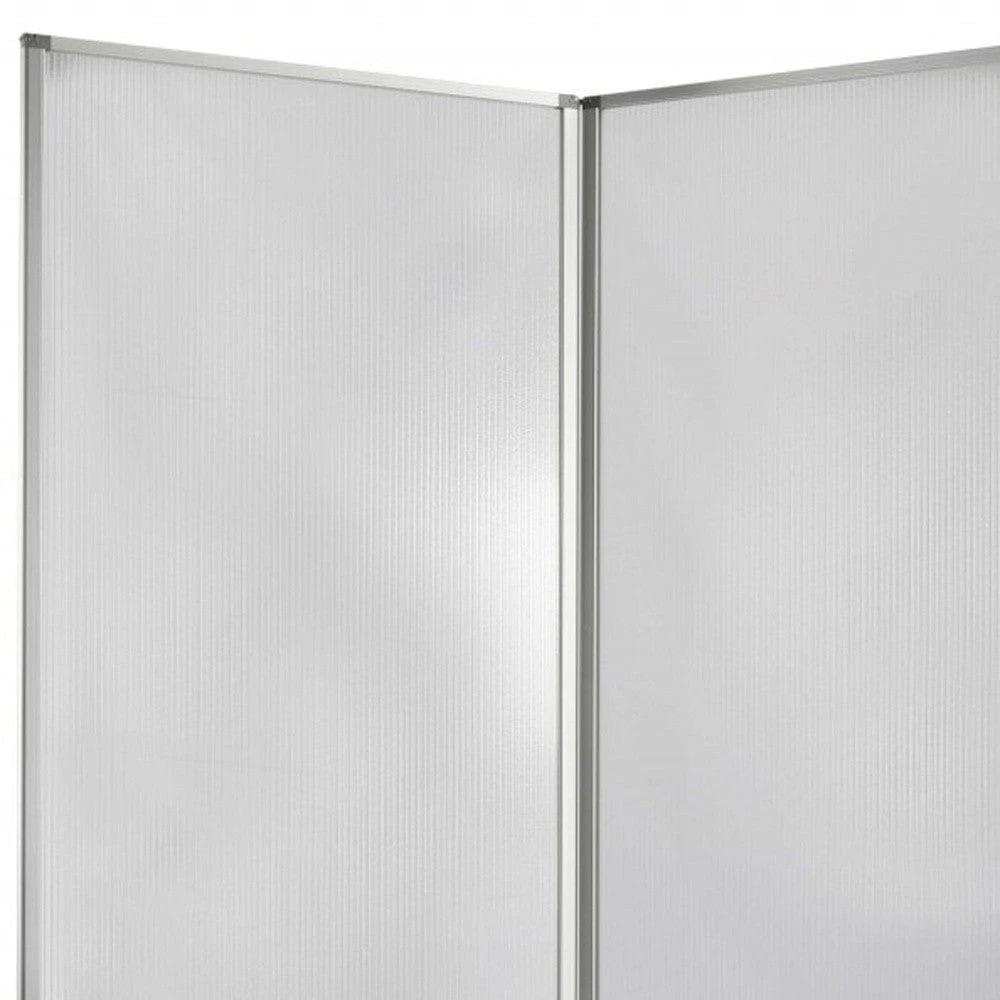 212 X 1 X 71 Clear Metal 6 Panel Resilient Screen - Homeroots - Flyclothing LLC