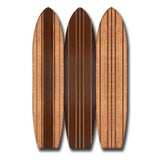 Warm Brown Long Board 3 Panel Room Divider Screen - Homeroots - Flyclothing LLC