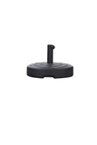 18 X 18 X 5 Black Water Injection Umbrella Base - Homeroots - Flyclothing LLC