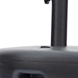 20 X 13 X 5 Black Water Injection Umbrella Base - Homeroots - Flyclothing LLC