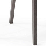 Set of Two White And Gray Upholstered Faux Leather Dining Side Chairs - Homeroots - Flyclothing LLC