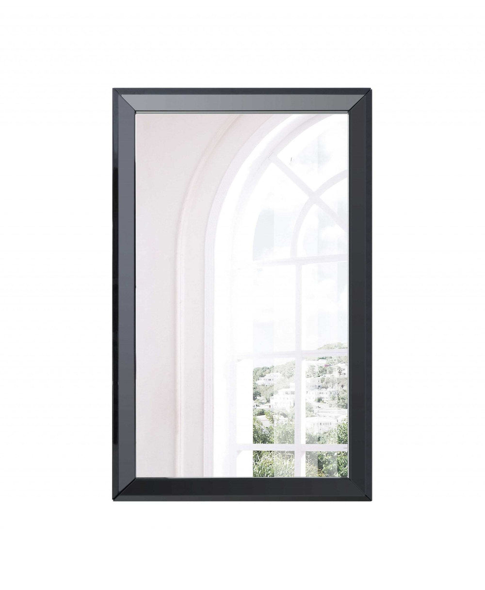 Black Rectangle Accent Mirror - Homeroots - Flyclothing LLC