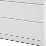 18" White Two Drawers Nightstand - Homeroots - Flyclothing LLC