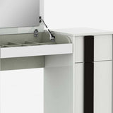 39 X 17 X 30 White Iron Vanity Dresser - Homeroots - Flyclothing LLC