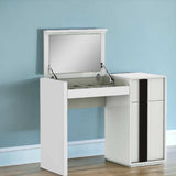 39 X 17 X 30 White Iron Vanity Dresser - Homeroots - Flyclothing LLC