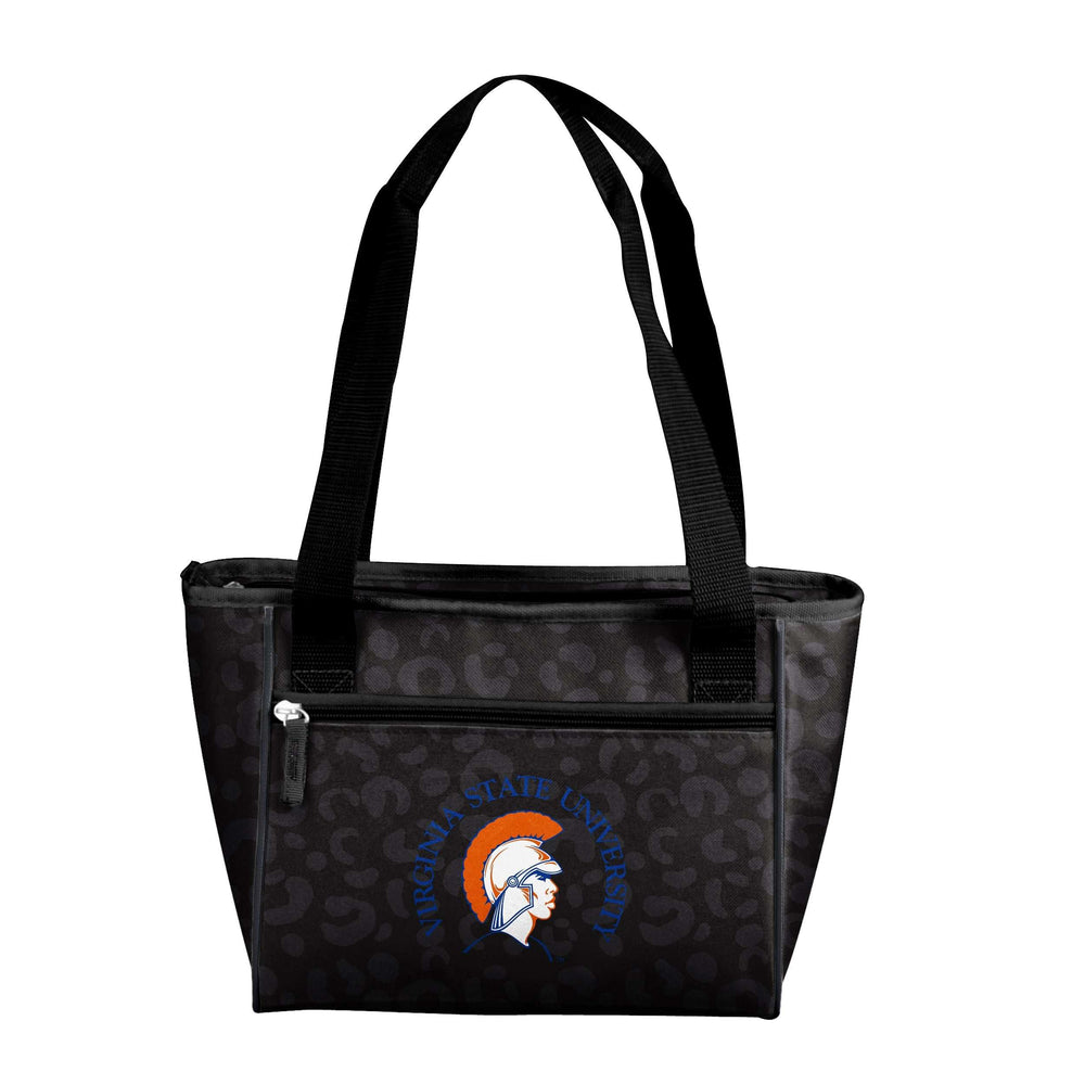 Virginia State Leopard Print 16 Can Cooler Tote - Logo Brands - Flyclothing LLC