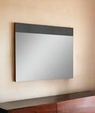48" Gray Accent Framed Mirror - Homeroots - Flyclothing LLC