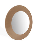 47" Gold Round Framed Accent Mirror - Homeroots - Flyclothing LLC