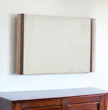 35" Natural Framed Accent Mirror - Homeroots - Flyclothing LLC