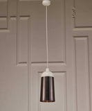6 X 6 X 12 Silver Aluminum Pendant Lamp - Homeroots - Flyclothing LLC