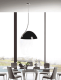 19 X 19 X 40.5 Black Aluminum Pendant Lamp - Homeroots - Flyclothing LLC