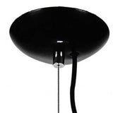 14 X 14 X 59 Black Stainless Steel Pendant Lamp - Homeroots - Flyclothing LLC