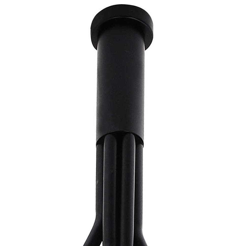 Shaded Empire Six Light Metal and Glass Flush Ceiling Light With Clear Shades - Homeroots - Flyclothing LLC