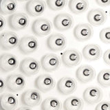 29 X 29 X 7 White Glass Metal Pendant Lamp - Homeroots - Flyclothing LLC