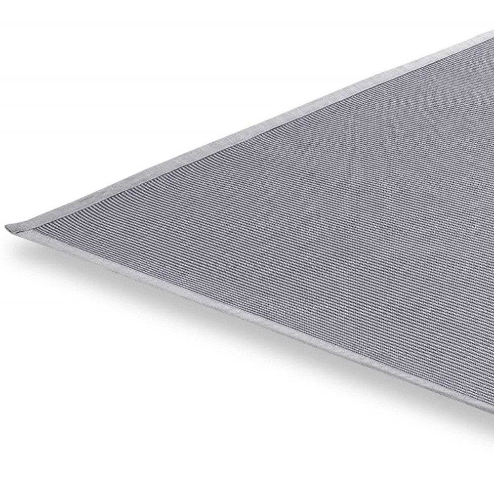 5' Light Gray Square Indoor Outdoor Area Rug - Homeroots - Flyclothing LLC