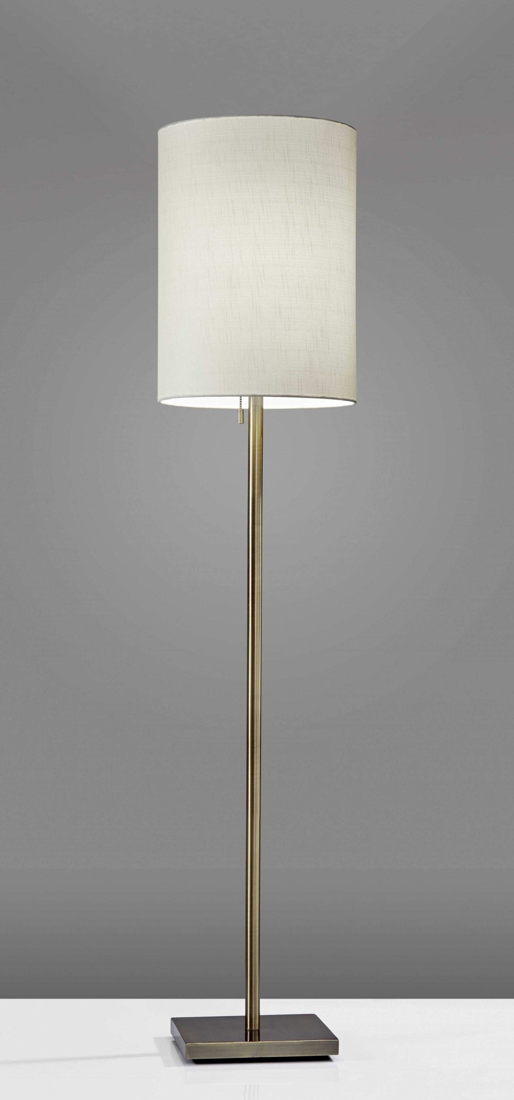 Floor Lamp Classic Silhouette Brass Metal - Homeroots - Flyclothing LLC