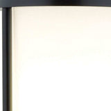 Black Wood Finish Floor Lamp With Circular Storage Shelves - Homeroots - Flyclothing LLC