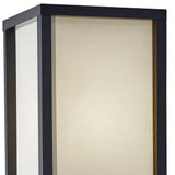 63" Solid Wood Column Floor Lamp With White Rectangular Shade - Homeroots - Flyclothing LLC