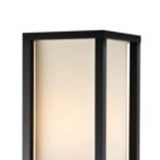 72" H Sleek Column Style Floor Lamp With Storage - Homeroots