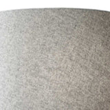 59" Natural Solid Wood Tripod Floor Lamp With Gray Fabric Empire Shade - Homeroots - Flyclothing LLC