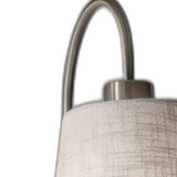 Antique Brass And Black Metal Wall Lamp With Usb Charging Station Wood Shelf - Homeroots - Flyclothing LLC