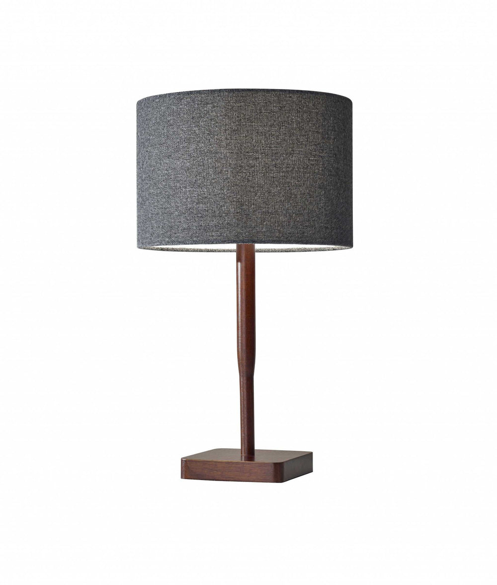 Cozy Cabin Walnut Wood Finish Table Lamp - Homeroots - Flyclothing LLC