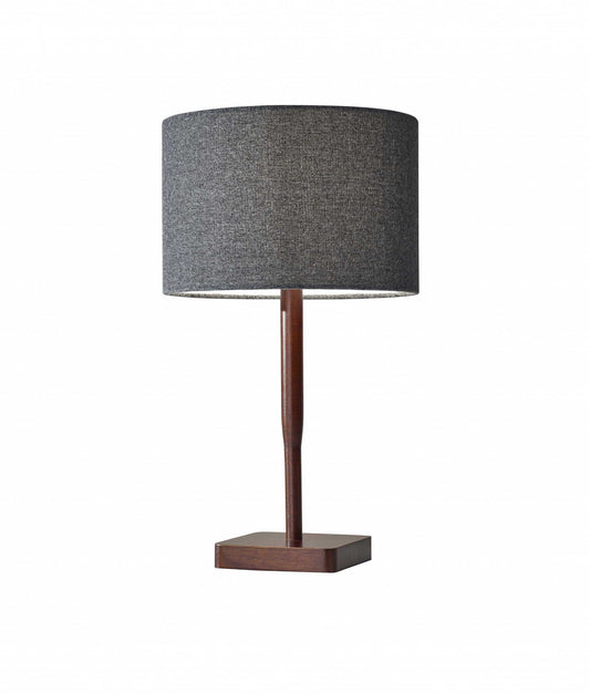 Cozy Cabin Walnut Wood Finish Table Lamp - Homeroots - Flyclothing LLC