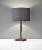 Cozy Cabin Walnut Wood Finish Table Lamp - Homeroots - Flyclothing LLC