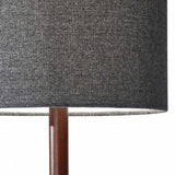 Cozy Cabin Walnut Wood Finish Table Lamp - Homeroots - Flyclothing LLC