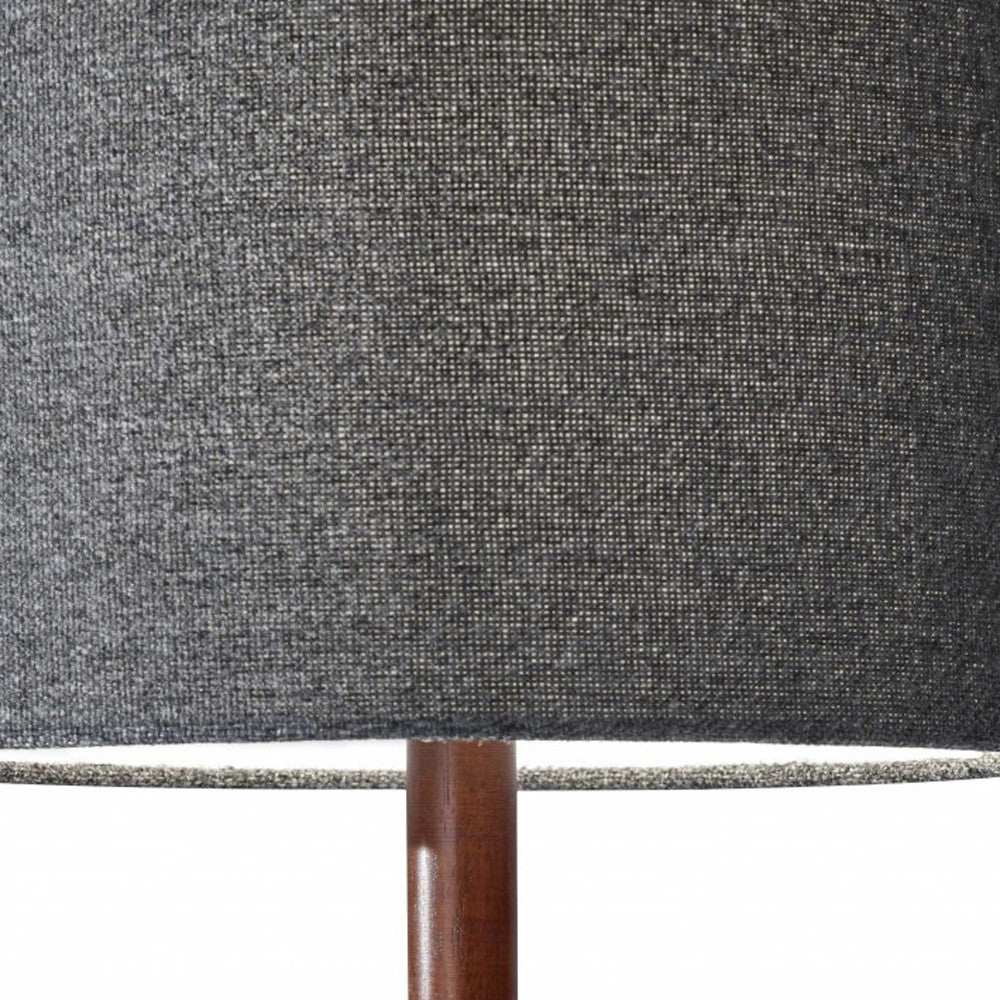 Cozy Cabin Walnut Wood Finish Table Lamp - Homeroots - Flyclothing LLC