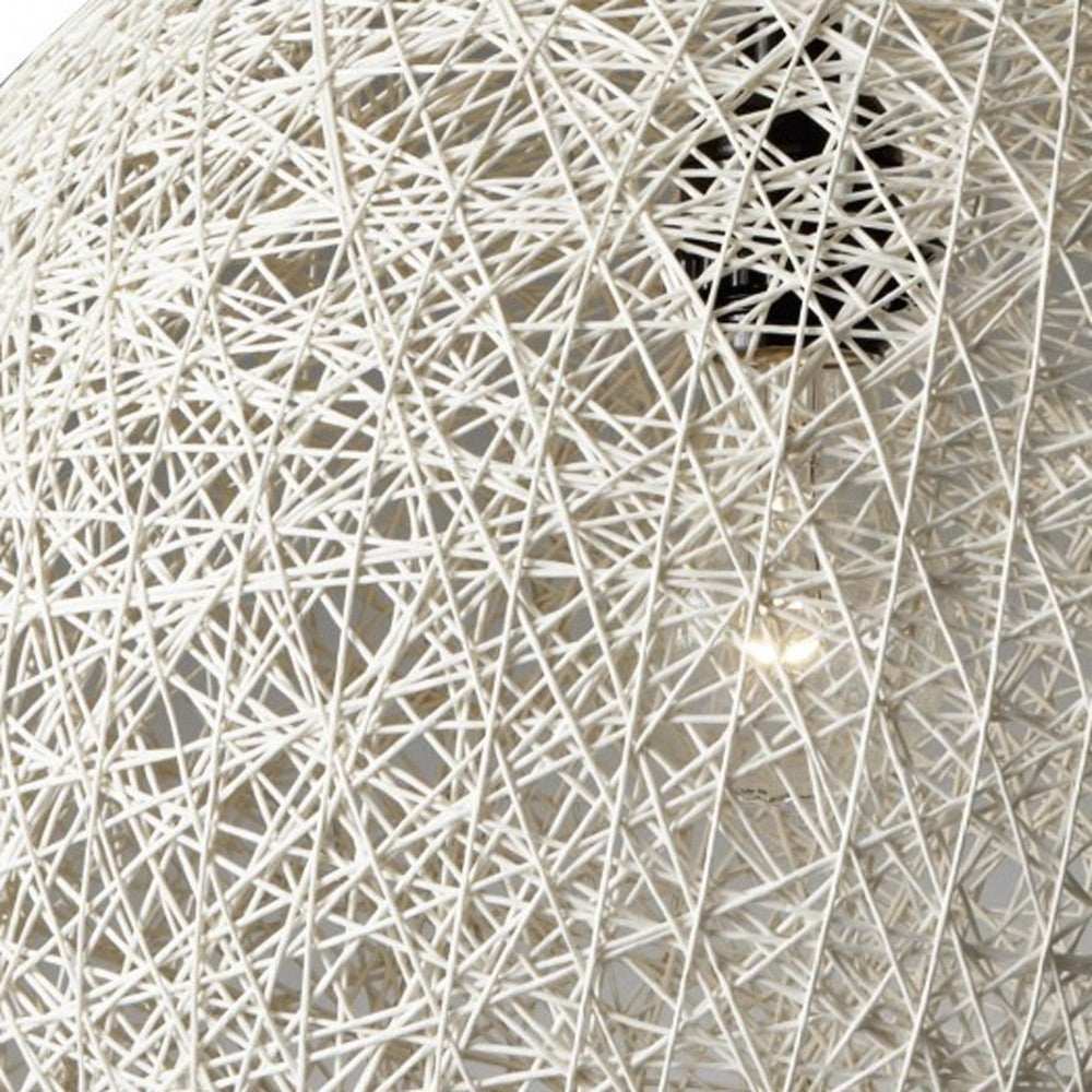 Groovy Rattan String Shade Large Pendant Light - Homeroots - Flyclothing LLC