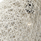 Groovy Rattan String Shade Large Pendant Light - Homeroots - Flyclothing LLC