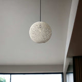 Groovy Rattan String Shade Large Pendant Light - Homeroots - Flyclothing LLC