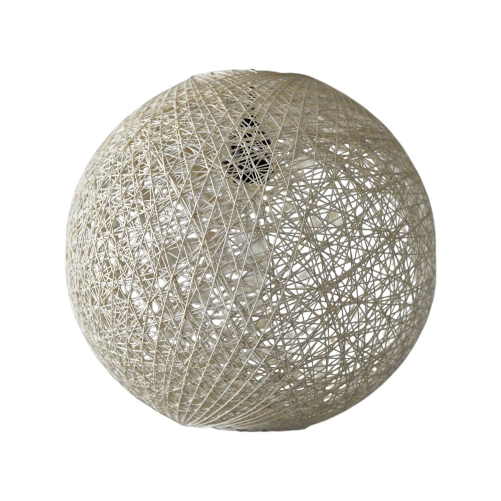 77" Antiqued Bronze Arched Floor Lamp With Groovy Beige Abstract Wicker Globe Shade - Homeroots - Flyclothing LLC