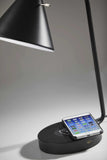 Asymmetrical Diabolo Black Metal Desk Lamp - Homeroots - Flyclothing LLC