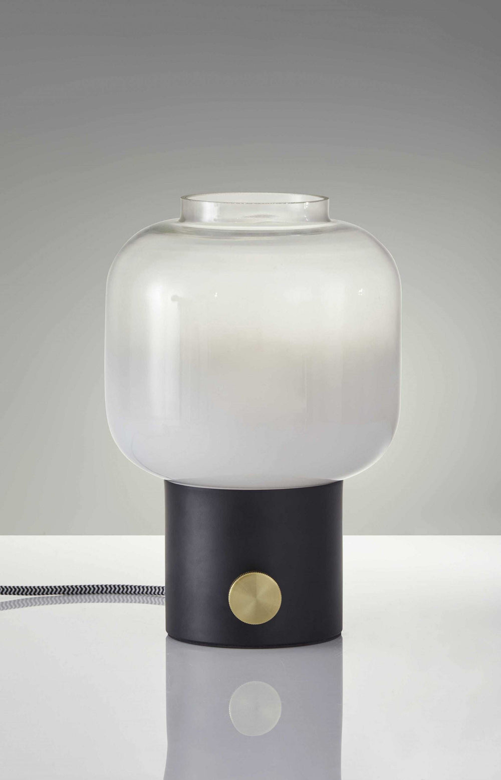 Mod Pod Black Glass Table Lamp - Homeroots - Flyclothing LLC