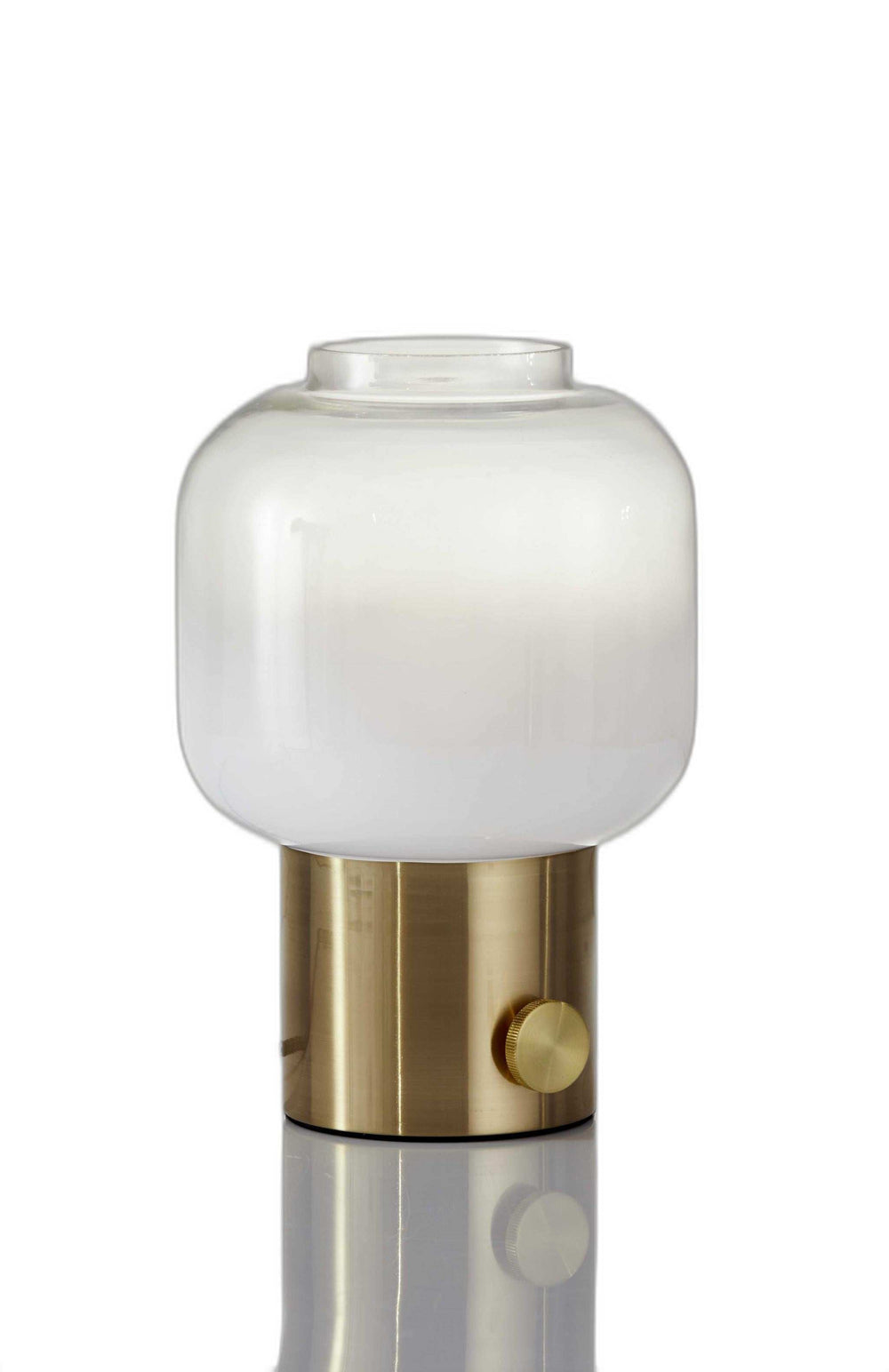 Mod Pod Brass Glass Table Lamp - Homeroots - Flyclothing LLC