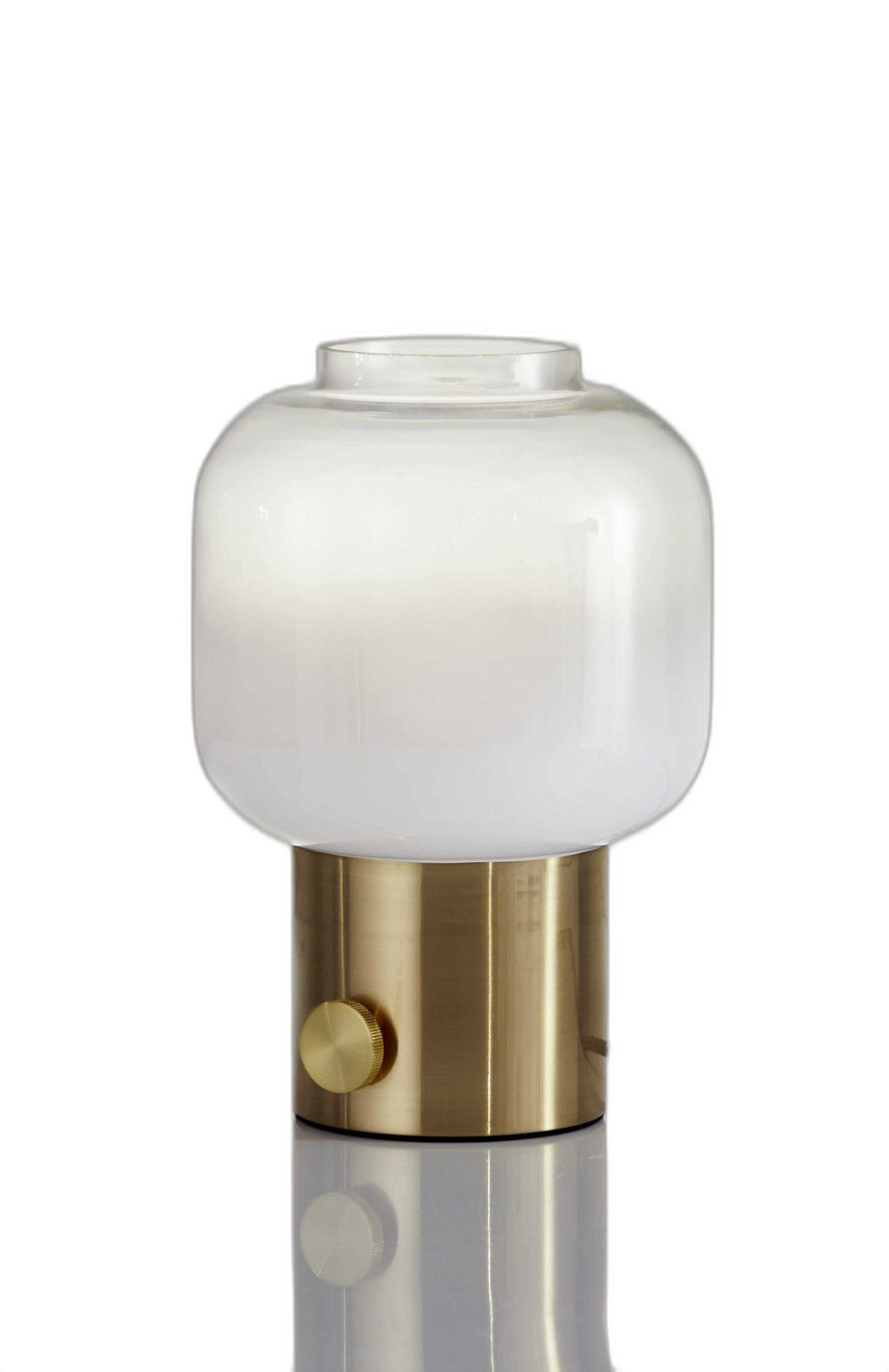 Mod Pod Brass Glass Table Lamp - Homeroots - Flyclothing LLC