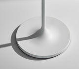 60" White Metal Floor Lamp With White Drum Shade - Homeroots - Flyclothing LLC