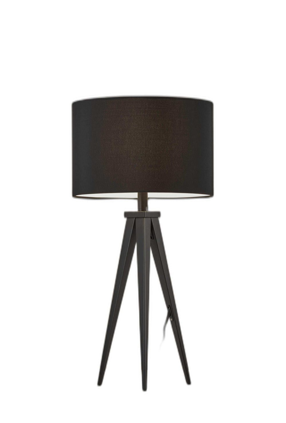 Treble Black Metal Table Lamp - Homeroots - Flyclothing LLC